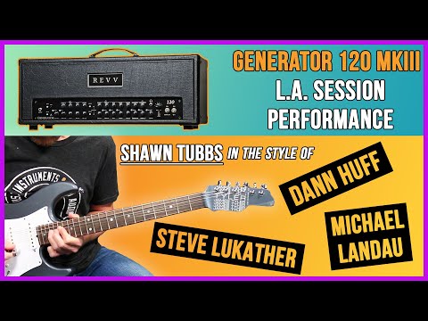 REVV GENERATOR 120-MK3 ALL TUBE GUITAR AMP HEAD w/ Two Notes Embedded (Limited Stock at this price!)