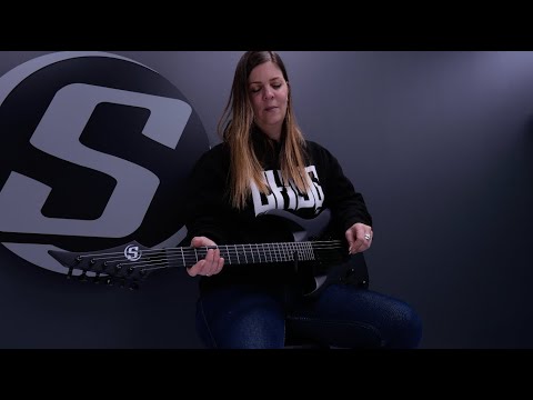 S by Solar AB4.6C LH Electric Guitar - Carbon Black Matte (LEFT HAND)
