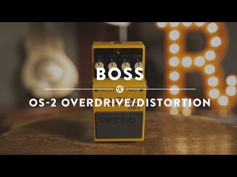 Boss OS-2 Overdrive/Distortion Pedal- Taiwan - October 2017 ( As new - IN BOX) ( Pre Owned)