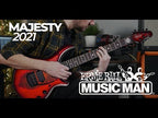 Ernie Ball Music Man John Petrucci Majesty 6-String (Ember Glow)  W/- Mono Premium Case