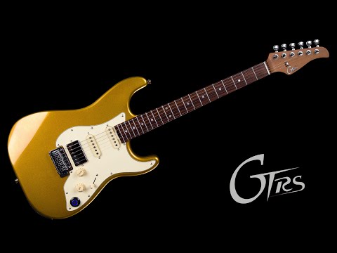 Mooer GTRS S800 Intelligent Guitar w/ onboard effects -Gold- W/Gigbag (Pre Owned)