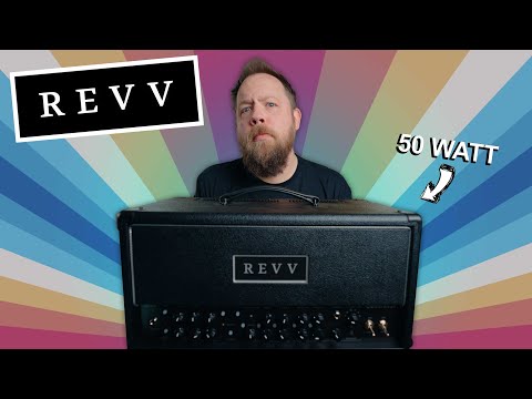 REVV Amplification G50 - 3 Channel 50 Watt Valve Guitar Head