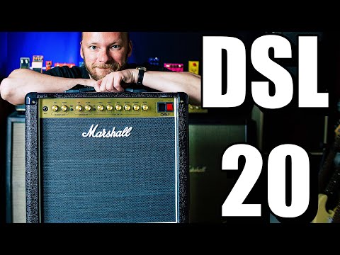 Marshall DSL20C 2 Channel 20W 1 x 12" Guitar Valve Combo Amplifier