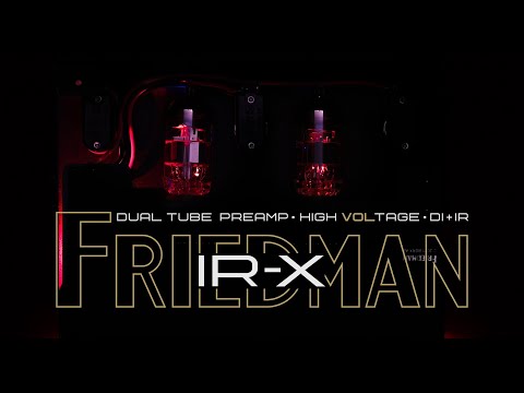 Friedman IR-X Dual Tube High Voltage Preamp Pedal