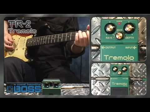 Boss TR-2 Tremolo Pedal - Taiwan -December 2015 ( As new - IN BOX) ( Pre Owned) Q1G6619
