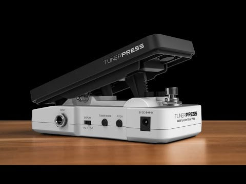 Hotone  Tuner Press -  Volume & Expression Pedal w/ Built-in Tuner & Buffer