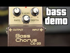 Boss CE-2B Bass Chorus Pedal - Taiwan - May 1994 ( Pre Owned... In Box) BG21819