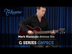 Takamine G70 Series NEX AC/EL Guitar with Cutaway in Wine Red Gloss Finish