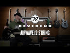 Reverend Airwave 12-String Electric Guitar - Venetian Pearl RW