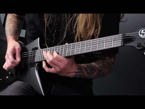 S by Solar EB4.6C Electric Guitar - Carbon Black (W/- Gigbag)