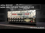 2011 Mesa Boogie Mini Rectifier 25 Valve Amplifier Head w/ Footswitch and Bag (Pre-Owned)