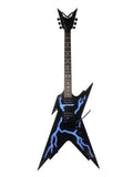 Dean Razorback X Series Floyd Rose Electric Guitar - Blue Lightning