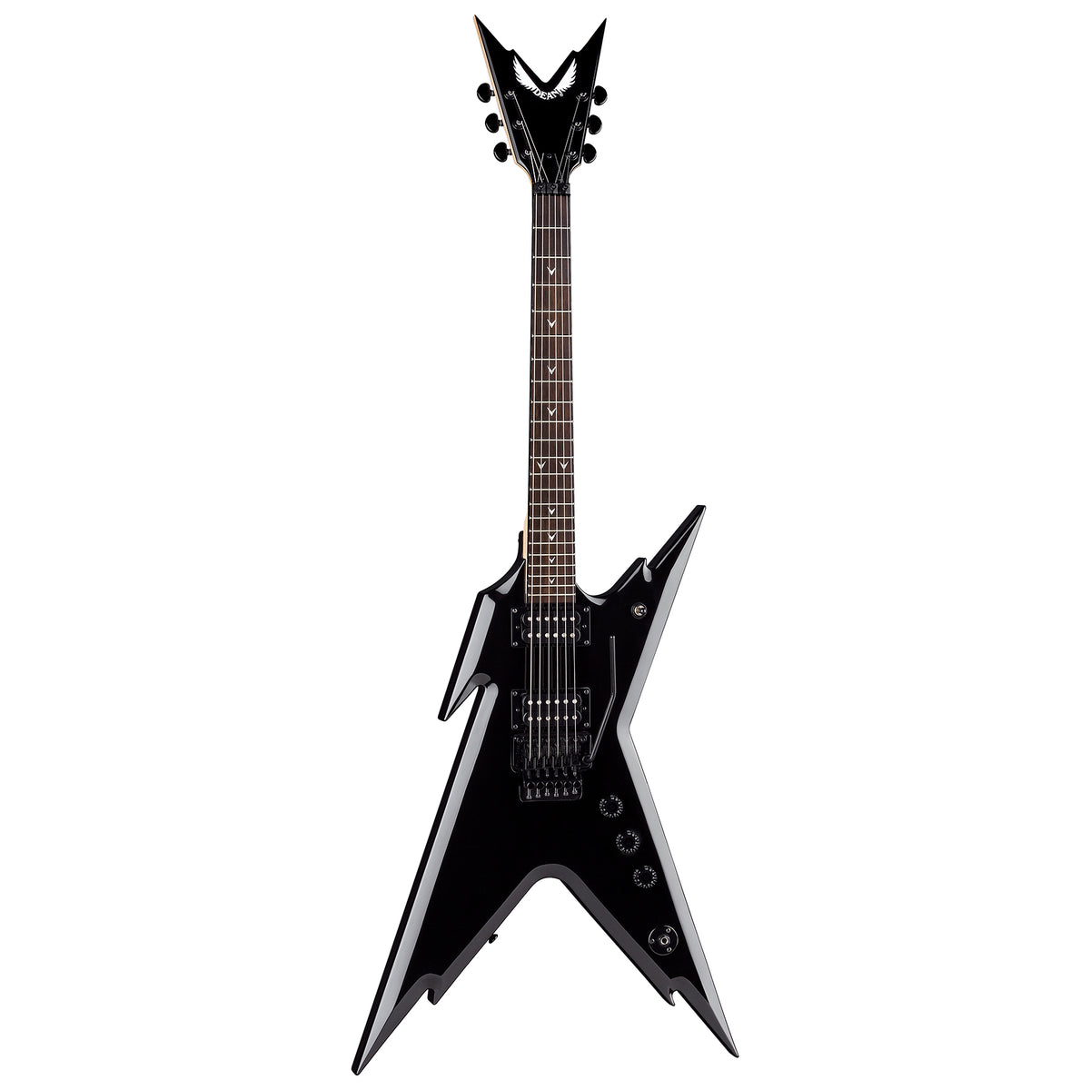 Dean Razorback X Series Floyd Rose Electric Guitar - Classic Black