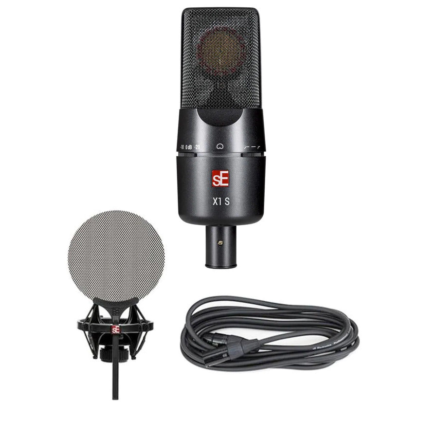 sE Electronics X1 S Vocal Pack (Includes X1 S Mic/ Isolation Pack / Cable)-sE Electronics-Infinite Music