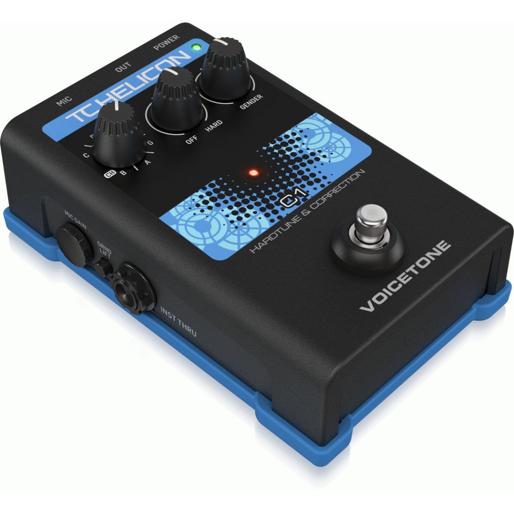 TC Helicon Voicetone C1 Hard-Tune & Correction Pedal-TC Electronic-Infinite Music