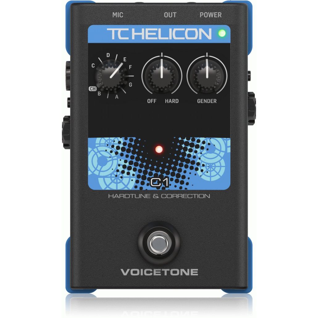 TC Helicon Voicetone C1 Hard-Tune & Correction Pedal-TC Electronic-Infinite Music